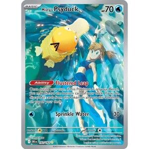 Misty's Psyduck 193/182 DRI Holofoil NM Pokemon TCG